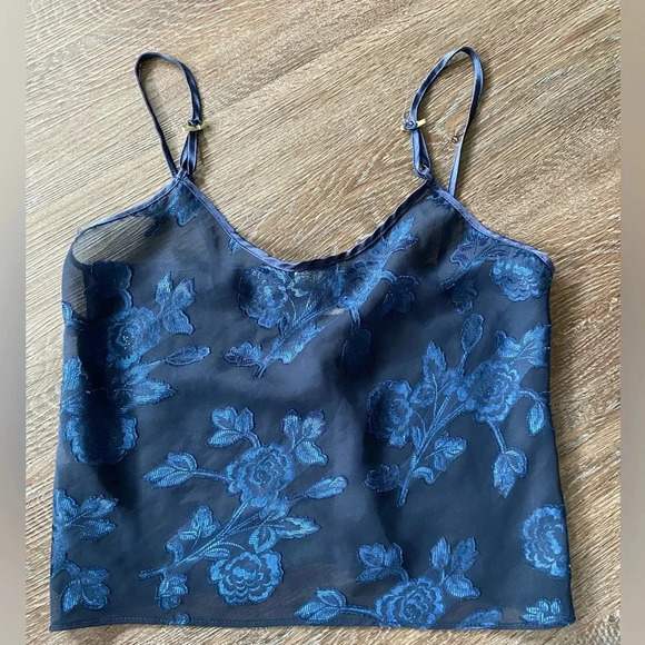 Tops - Y2k floral camisole